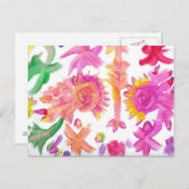 Snoep Waters Autism Artist Briefkaart (Voorkant / Achterkant)