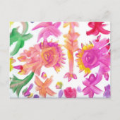 Snoep Waters Autism Artist Briefkaart (Voorkant)