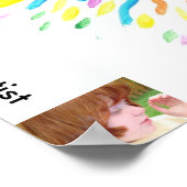 Snoep Waters Autism Artist Painting Poster (Hoek)