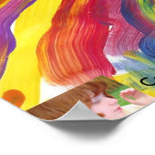 Snoep Waters Autism Artist Painting Poster (Hoek)