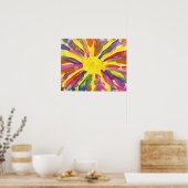 Snoep Waters Autism Artist Painting Poster (Keuken)