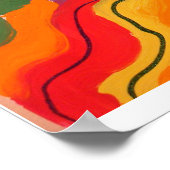 Snoep Waters Autism Artist Painting Poster (Hoek)