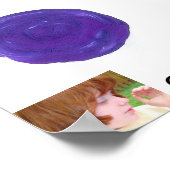 Snoep Waters Autism Artist Painting Poster (Hoek)