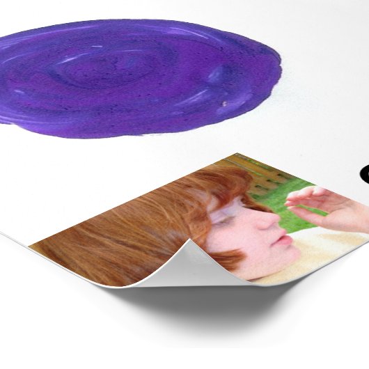 Snoep Waters Autism Artist Painting Poster (Hoek)