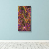 Snoep Waters Autism Artist Stretched Canvas Afdruk (Insitu (Houten vloer))