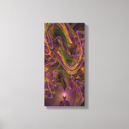 Snoep Waters Autism Artist Stretched Canvas Afdruk (Voorkant)