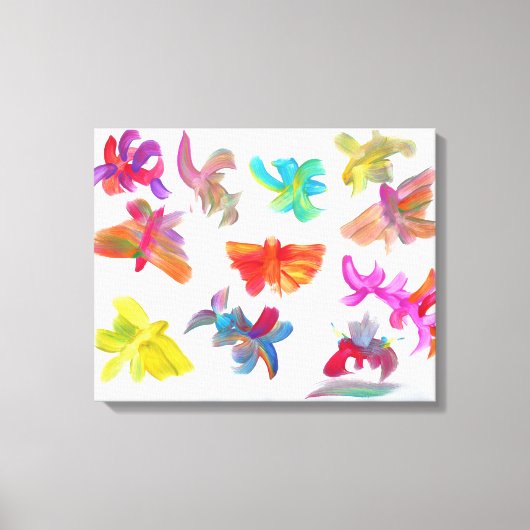 Snoep Waters Autisme Artiest Print op Canvas (Voorkant)