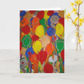 Snoep Waters Autisme Artiest Verjaardag Kaart (Gele Bloem)