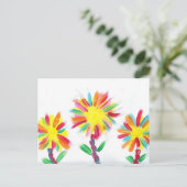 Snoep Waters Autisme Artist Briefkaart (Staand voorkant)