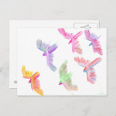 Snoep Waters Autisme Artist Briefkaart (Voorkant / Achterkant)