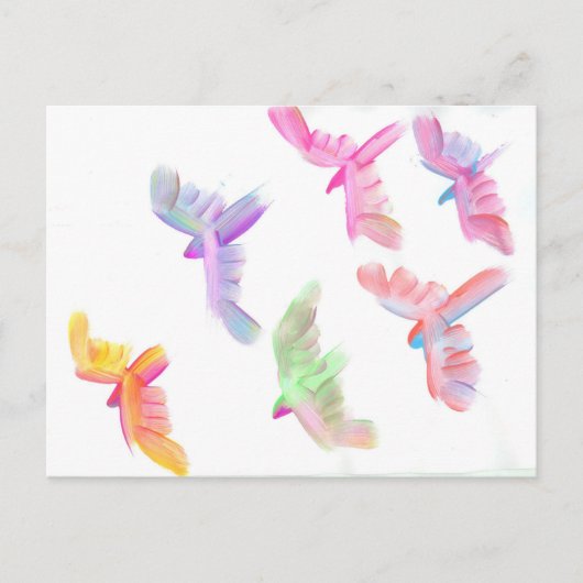 Snoep Waters Autisme Artist Briefkaart (Voorkant)