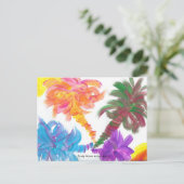 Snoep Waters Autisme Artist Briefkaart (Staand voorkant)