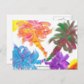 Snoep Waters Autisme Artist Briefkaart (Voorkant / Achterkant)