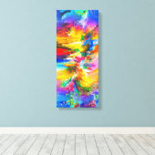 Snoep Waters Autisme Artist Canvas Afdruk (Insitu (Houten vloer))