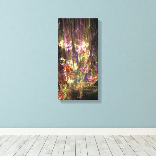 Snoep Waters Autisme Artist Canvas Afdruk (Insitu (Houten vloer))