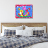 Snoep Waters Autisme Artist Canvas Afdruk (Insitu (Slaapkamer))