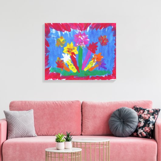 Snoep Waters Autisme Artist Canvas Afdruk (Insitu (Woonkamer))