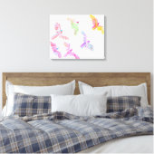 Snoep Waters Autisme Artist Canvas Afdruk (Insitu (Slaapkamer))