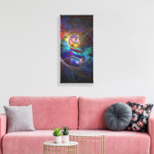 Snoep Waters Autisme Artist Canvas Afdruk (Insitu (Woonkamer))