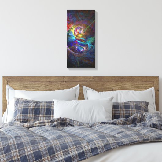 Snoep Waters Autisme Artist Canvas Afdruk (Insitu (Slaapkamer))