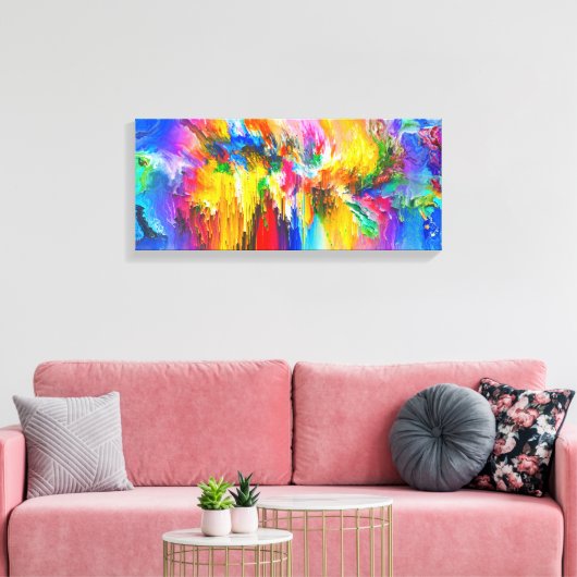 Snoep Waters Autisme Artist Canvas Afdruk (Insitu (Woonkamer))