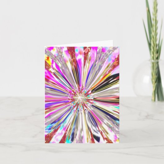 Snoep Waters Autisme Artist Feestdagen Kaart (Voorkant)