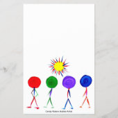 Snoep Waters Autisme Artist Flyer (Achterkant)