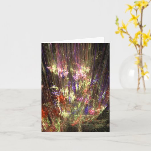 Snoep Waters Autisme Artist Kaart (Gele Bloem)