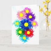 Snoep Waters Autisme Artist Kaart (Gele Bloem)