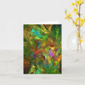 Snoep Waters Autisme Artist Kaart (Gele Bloem)