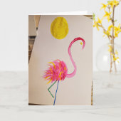 Snoep Waters Autisme Artist Kaart (Gele Bloem)