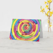 Snoep Waters Autisme Artist Kaart (Gele Bloem)