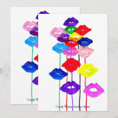 Snoep Waters Autisme Artist Kaart (Voorkant / Achterkant)