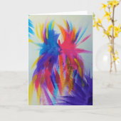 Snoep Waters Autisme Artist Kaart (Gele Bloem)