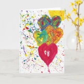 Snoep Waters Autisme Artist Kaart (Gele Bloem)