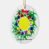 Snoep Waters Autisme Artist Keramisch Ornament (Rechts)