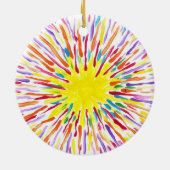 Snoep Waters Autisme Artist Keramisch Ornament (Achterkant)