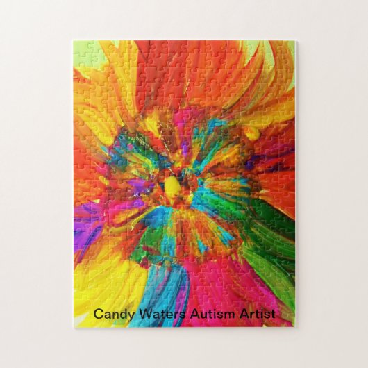 Snoep Waters Autisme Artist Legpuzzel (Verticaal)