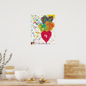 Snoep Waters Autisme Artist Poster (Keuken)