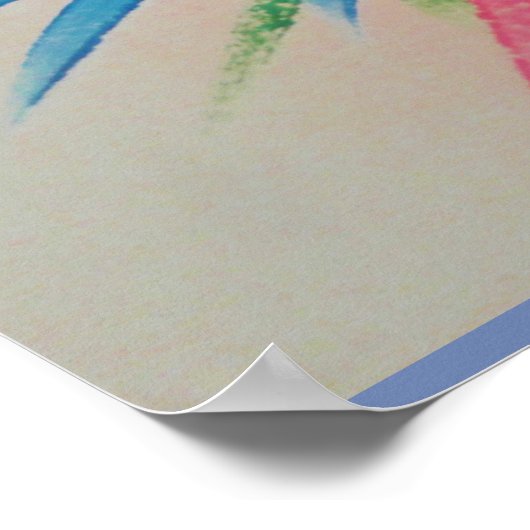 Snoep Waters Autisme Artist Poster (Hoek)