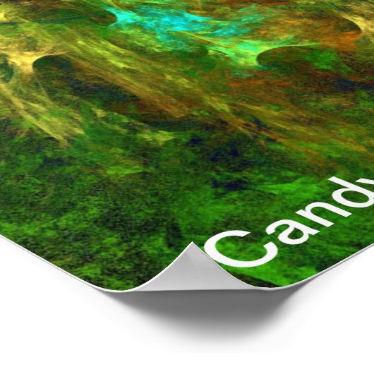 Snoep Waters Autisme Artist Poster (Hoek)