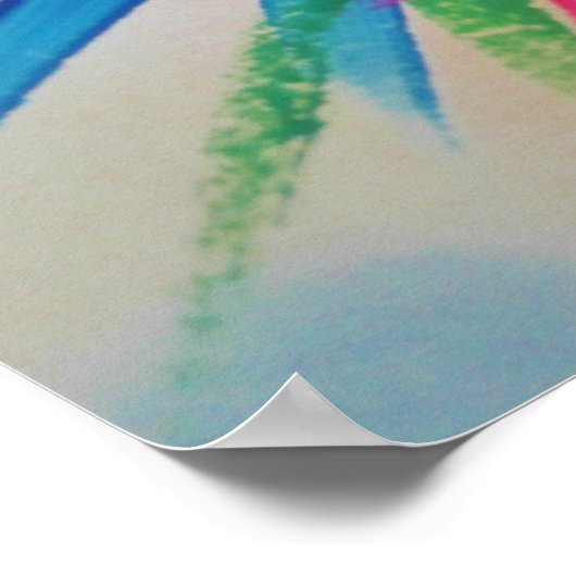 Snoep Waters Autisme Artist Poster (Hoek)