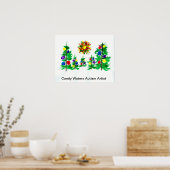 Snoep Waters Autisme Artist Poster (Keuken)