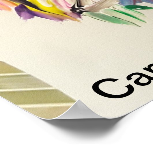 Snoep Waters Autisme Artist Poster (Hoek)