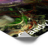 Snoep Waters Autisme Artist Poster (Hoek)