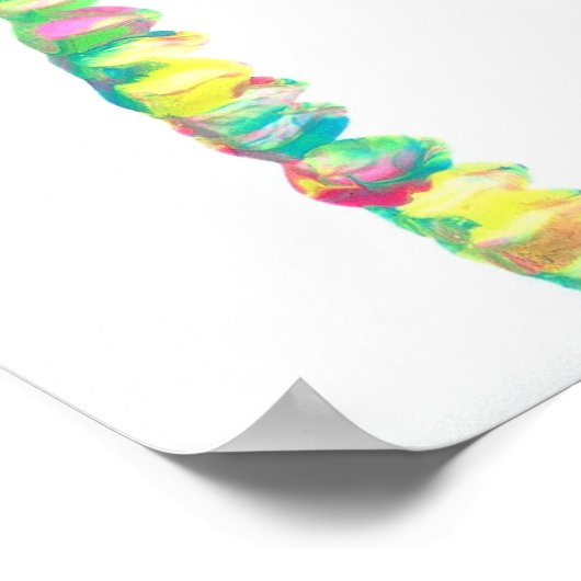 Snoep Waters Autisme Artist Poster (Hoek)