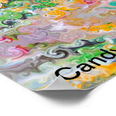 Snoep Waters Autisme Artist Poster (Hoek)