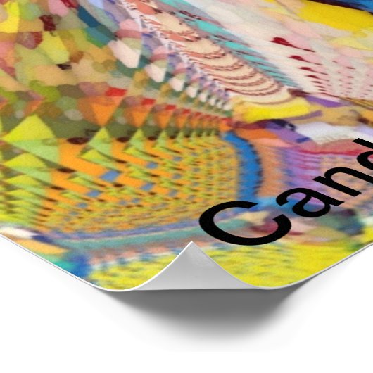 Snoep Waters Autisme Artist Poster (Hoek)