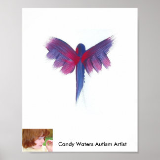 Snoep Waters Autisme Artist Poster