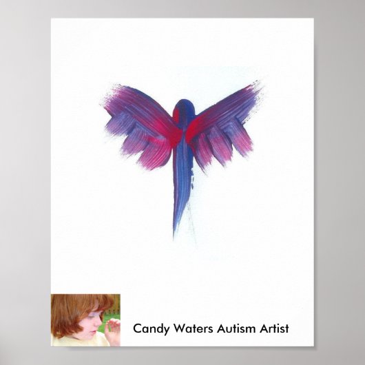 Snoep Waters Autisme Artist Poster (Voorkant)